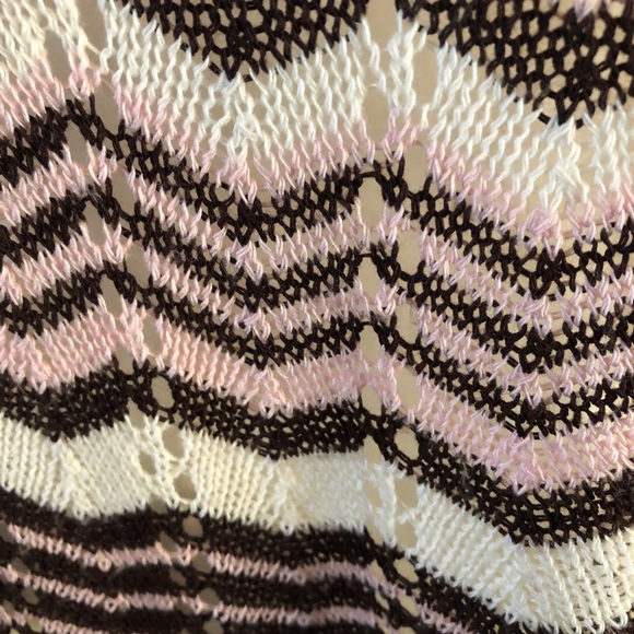 ❇️ Sweater, ...at last, Size L, Chevron pattern - Picture 3 of 4